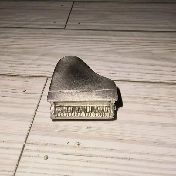 Hudson Fine Pewter Disney Minnie Mouse Playing Piano Figurine #5474 Made In USA - Picture 8 of 12